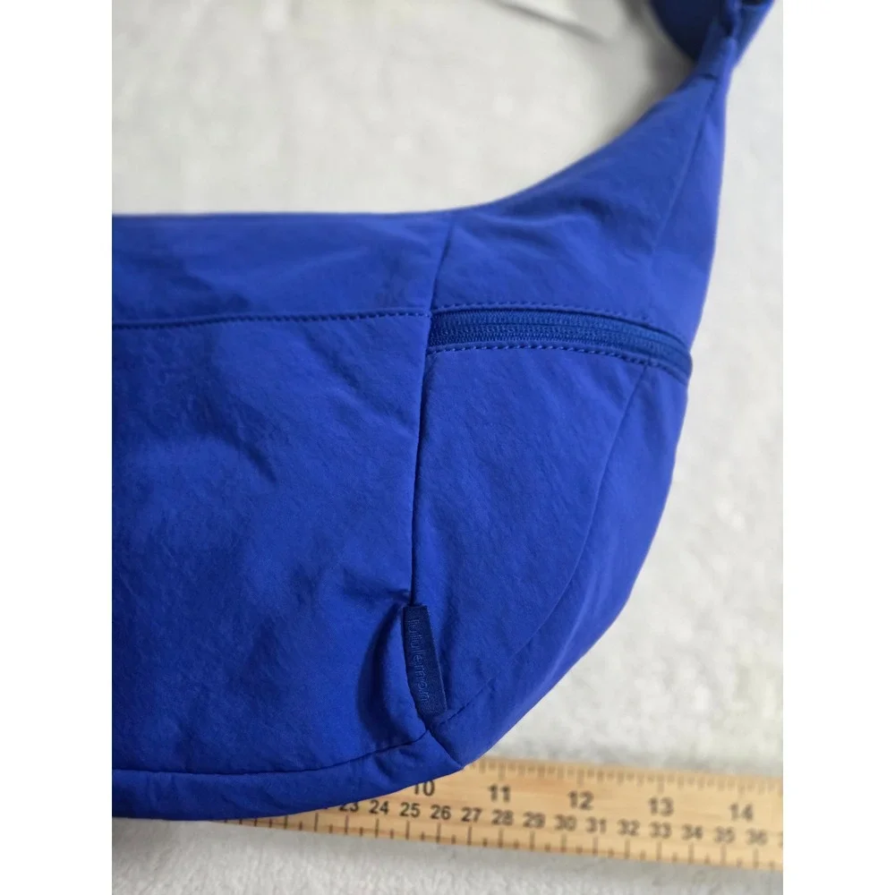 Lululemon Slouchy Sling Bag Psychic Blue RVSD Nylon Crossbody LU9CACS NWT - Picture 10 of 11
